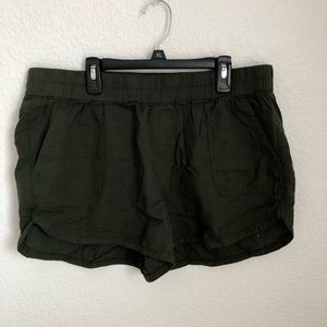 Army green comfortable shorts!